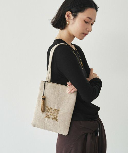 russet / ラシット トートバッグ | 【インド刺繍】ミニトートバッグ | 詳細1