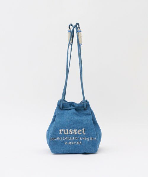 russet / ラシット ショルダーバッグ | 【インド刺繍】巾着ショルダーバッグ | 詳細11