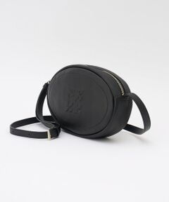 russet / ラシット ショルダーバッグ | エンボスモノグラムオーバルショルダーバッグ