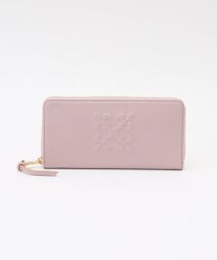 russet / ラシット 財布・コインケース・マネークリップ | エンボスモノグラムラウンドジップウォレット