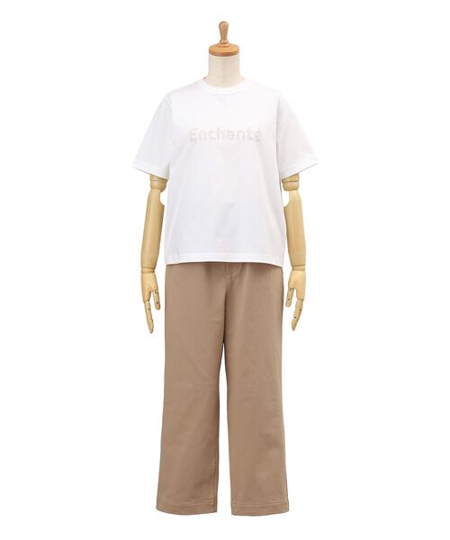 SAINT JOIE / サンジョア Tシャツ | Enchantéロゴプリント　カットソー | 詳細5
