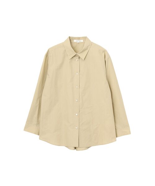 SAINT JOIE / サンジョア シャツ・ブラウス | ナチュラルリンクルワッシャー　ブラウス（ベージュ）