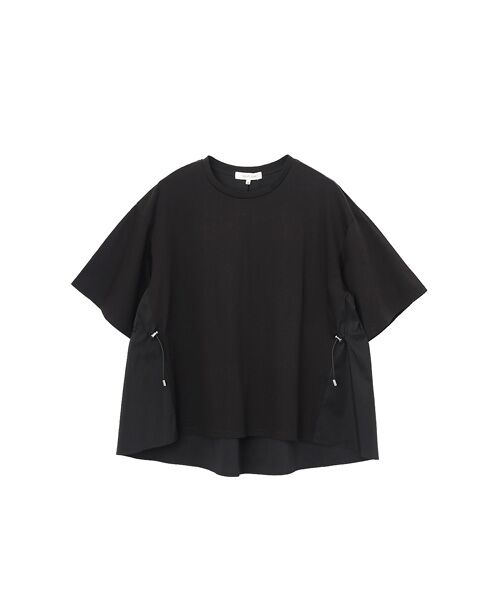 SAINT JOIE / サンジョア カットソー | コットンミディースムース　カットソー（ブラック）
