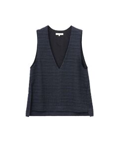 SAINT JOIE / サンジョア ベスト | ミックスファンシー　ジャージベスト