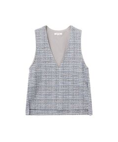 SAINT JOIE / サンジョア ベスト | ミックスファンシー　ジャージベスト