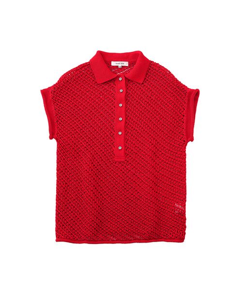 SAINT JOIE / サンジョア ニット・セーター | シャリーカーン　ポロシャツ（レッド）