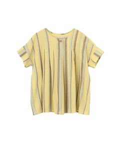 SAINT JOIE / サンジョア シャツ・ブラウス | オーガニックコットンワッシャーローンストライプ　ブラウス