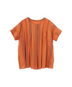 SAINT JOIE / サンジョア シャツ・ブラウス | オーガニックコットンワッシャーローンストライプ　ブラウス