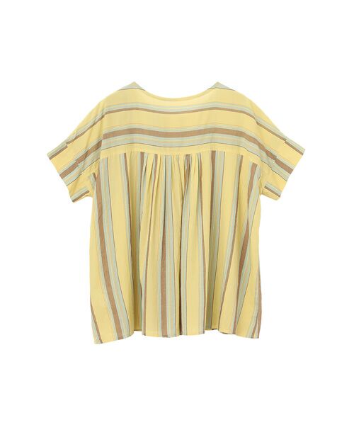 SAINT JOIE / サンジョア シャツ・ブラウス | オーガニックコットンワッシャーローンストライプ　ブラウス | 詳細1