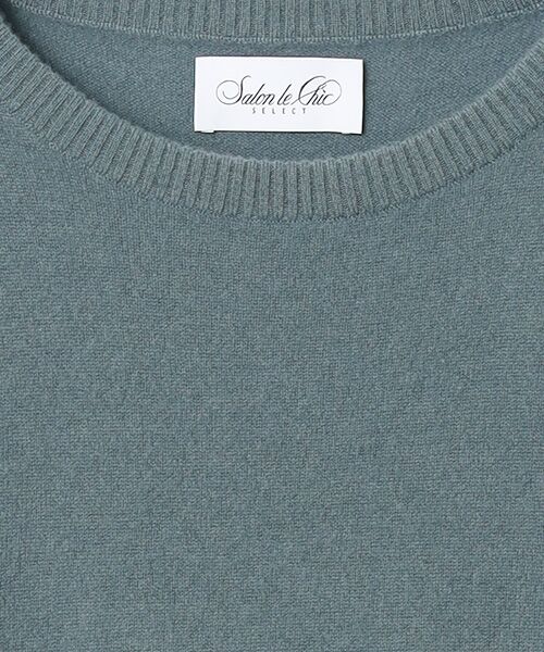 Salon le Chic SELECT / サロン ル シック セレクト ニット・セーター | ベビーカシミヤクルーネックセーター | 詳細13
