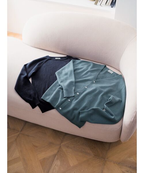 Salon le Chic SELECT / サロン ル シック セレクト ニット・セーター | ベビーカシミヤカーディガン | 詳細14