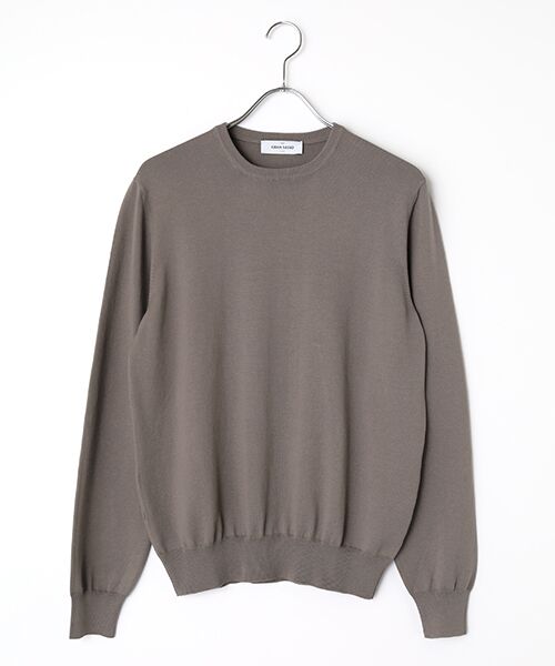 Salon le Chic SELECT / サロン ル シック セレクト ニット・セーター | 長袖クルーネックニット（ブラウン）