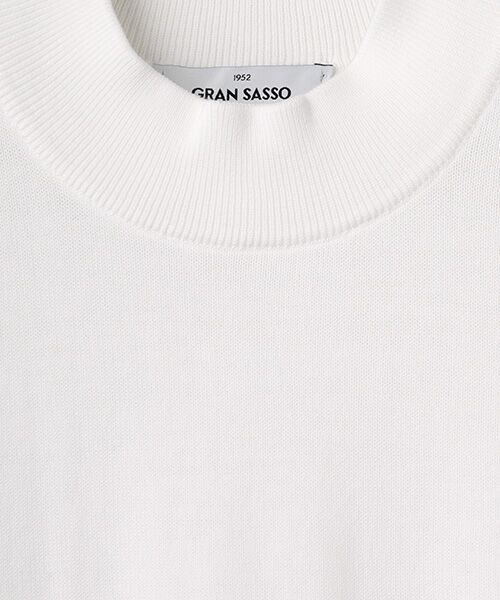 Salon le Chic SELECT / サロン ル シック セレクト ニット・セーター | 半袖モックネックニット | 詳細1