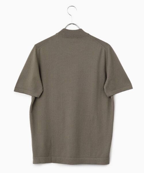 Salon le Chic SELECT / サロン ル シック セレクト ニット・セーター | 半袖モックネックニット | 詳細3