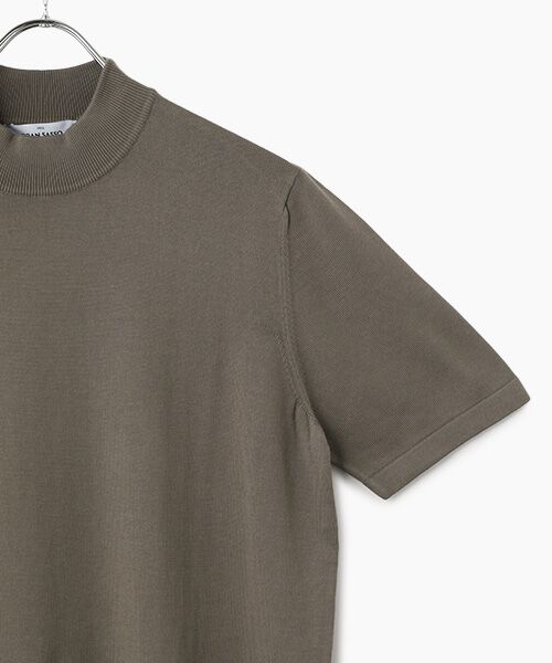 Salon le Chic SELECT / サロン ル シック セレクト ニット・セーター | 半袖モックネックニット | 詳細4