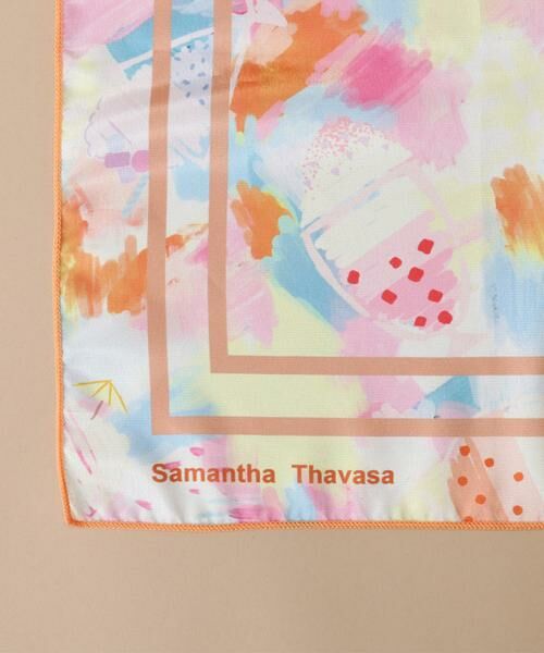 Samantha Thavasa / サマンサタバサ マフラー・ショール・スヌード・ストール | カクテルデザインスカーフ | 詳細1