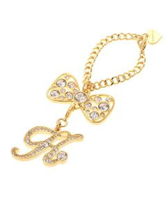 Samantha Thavasa / サマンサタバサ チャーム | イニシャルリボンチャームＫ