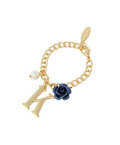 Samantha Thavasa / サマンサタバサ チャーム | フラワーパールイニシャルチャーム（K)