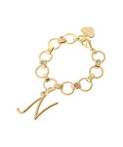 Samantha Thavasa / サマンサタバサ チャーム | フラワーチェーンイニシャルチャーム N