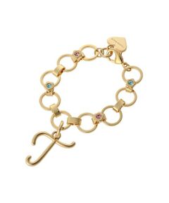 Samantha Thavasa / サマンサタバサ チャーム | フラワーチェーンイニシャルチャーム T