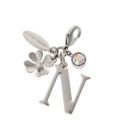 Samantha Thavasa / サマンサタバサ チャーム | クローバーイニシャルファスナートップ N