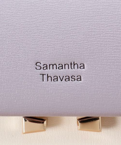 Samantha Thavasa / サマンサタバサ ショルダーバッグ | バイカラープリーツショルダーバッグ | 詳細18