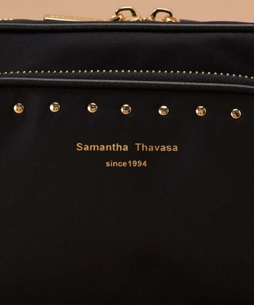 Samantha Thavasa / サマンサタバサ ショルダーバッグ | ナイロンスタッズスクエアショルダーバッグ　小サイズ | 詳細4