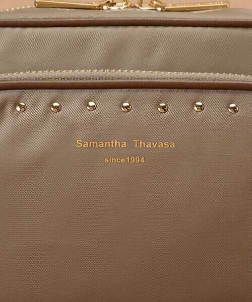 Samantha Thavasa / サマンサタバサ ショルダーバッグ | ナイロンスタッズスクエアショルダーバッグ　小サイズ | 詳細16