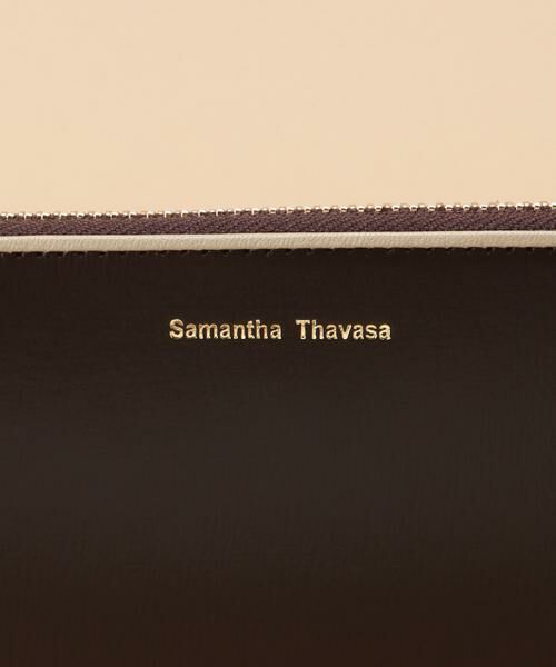Samantha Thavasa / サマンサタバサ 財布・コインケース・マネークリップ | シンプルバイカラーラウンドジップ長財布 | 詳細20