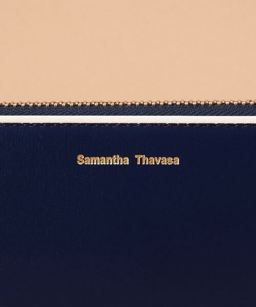 Samantha Thavasa / サマンサタバサ 財布・コインケース・マネークリップ | シンプルバイカラーラウンドジップ長財布 | 詳細28