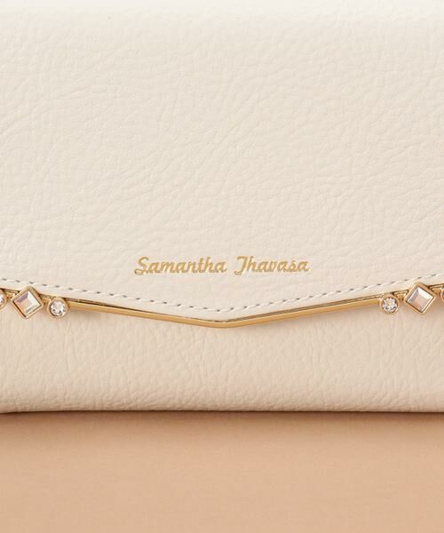 Samantha Thavasa / サマンサタバサ 財布・コインケース・マネークリップ | ストーンバー　二つ折り財布 | 詳細11