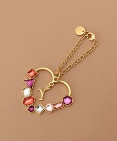 Samantha Thavasa / サマンサタバサ チャーム | ハートビジューイニシャルチャーム Y