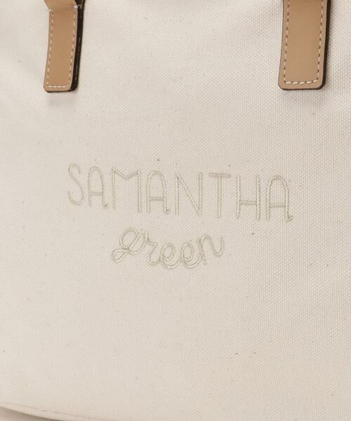 Samantha Thavasa / サマンサタバサ トートバッグ | Samantha Green オーガニックコットントートバッグ 小サイズ | 詳細4