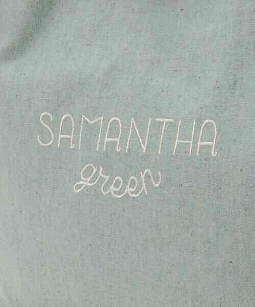 Samantha Thavasa / サマンサタバサ トートバッグ | Samantha Green コットントートバッグ 小サイズ | 詳細12