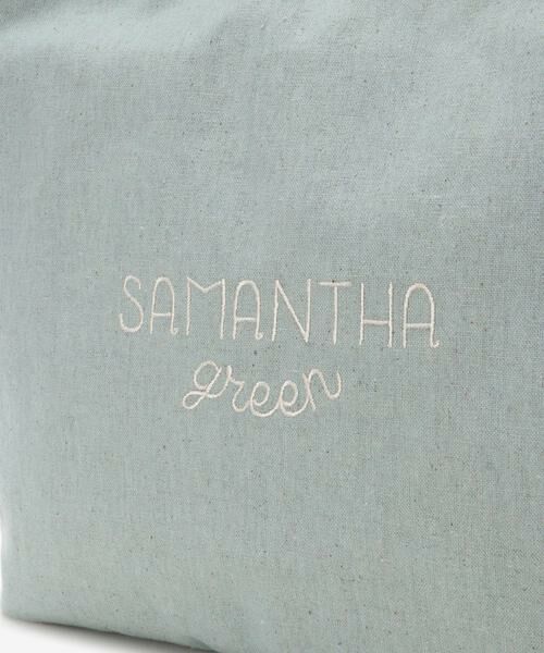 Samantha Thavasa / サマンサタバサ トートバッグ | Samantha Green コットントートバッグ 大サイズ | 詳細11