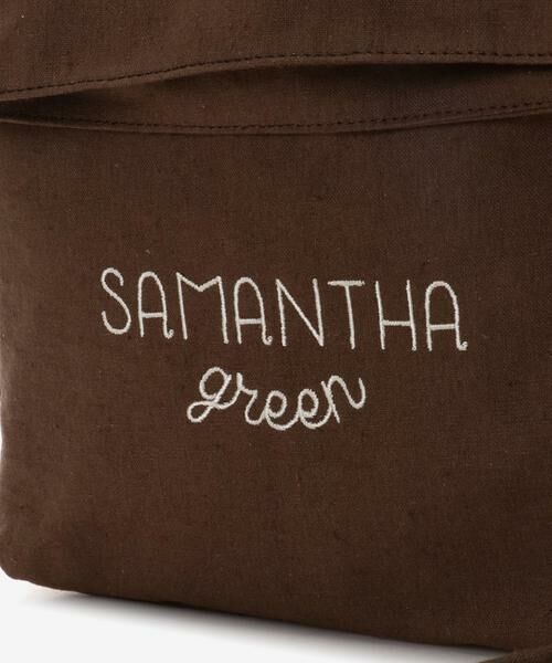 Samantha Thavasa / サマンサタバサ ショルダーバッグ | Samantha Green コットンショルダーバッグ | 詳細12