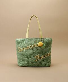 Samantha Thavasa / サマンサタバサ トートバッグ | 編みこみトートバッグ