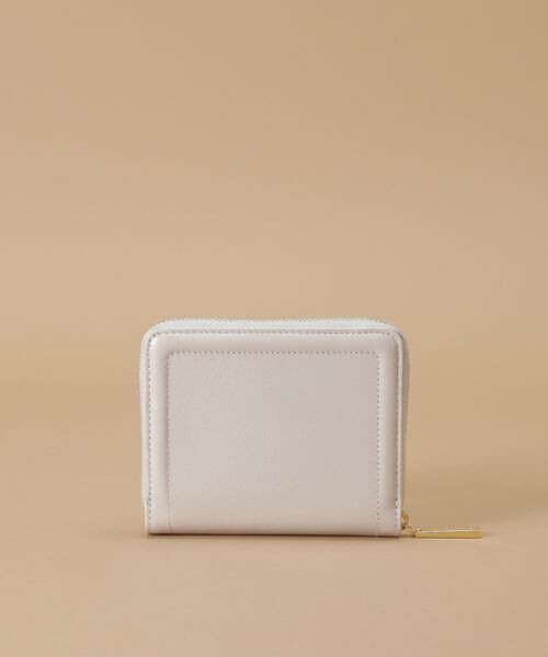 セール】 シンプルラメレザー 二つ折り折財布 （財布・コインケース