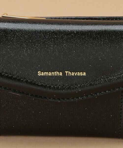 Samantha Thavasa / サマンサタバサ 財布・コインケース・マネークリップ | シンプルラメレザー 三つ折り財布 | 詳細4