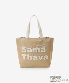 Samantha Thavasa / サマンサタバサ トートバッグ | スヌーピーコレクション キャンバスロゴトート