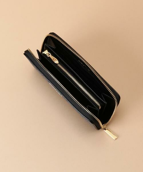 Samantha Thavasa / サマンサタバサ 財布・コインケース・マネークリップ | ST Jacquard ラウンド長財布 | 詳細3