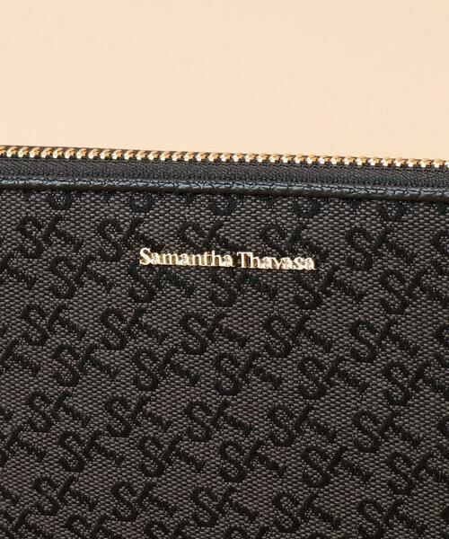 Samantha Thavasa / サマンサタバサ 財布・コインケース・マネークリップ | ST Jacquard ラウンド長財布 | 詳細5
