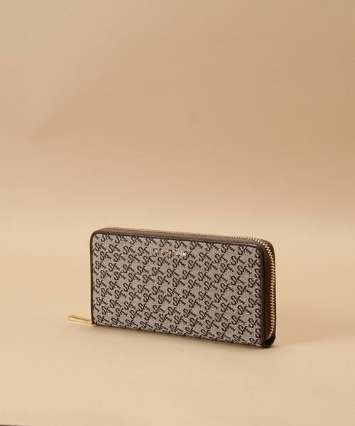Samantha Thavasa / サマンサタバサ 財布・コインケース・マネークリップ | ST Jacquard ラウンド長財布 | 詳細7