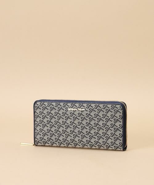 Samantha Thavasa / サマンサタバサ 財布・コインケース・マネークリップ | ST Jacquard ラウンド長財布 | 詳細13