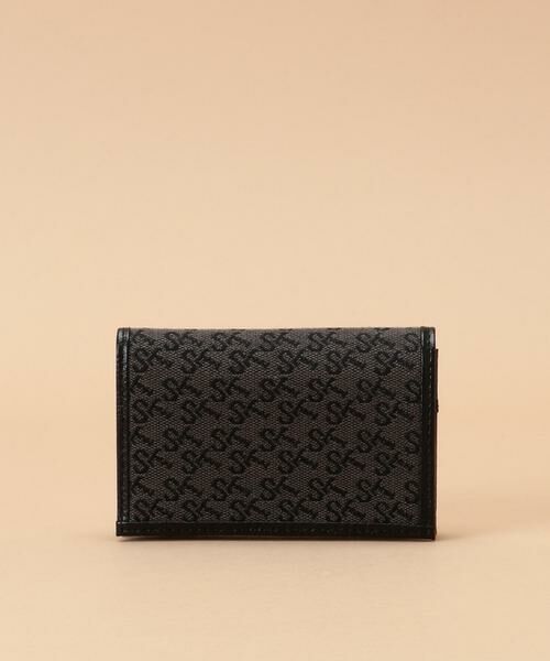 Samantha Thavasa/サマンサタバサ ST Jacquard カードケース ブラック FREE Samantha Thavasa/サマンサタバサ ST Jacquard カードケース ブラック FREE