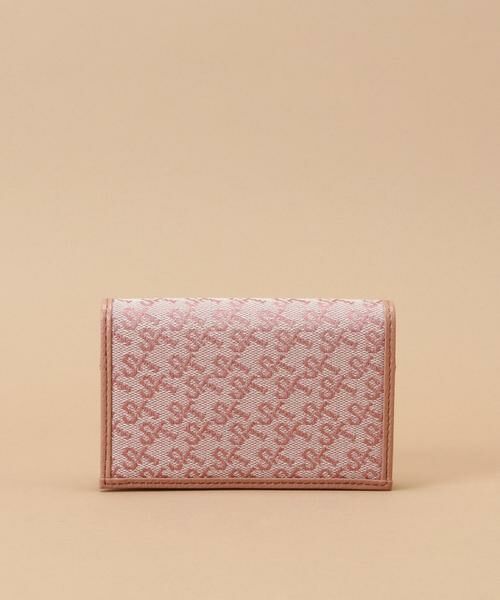 Samantha Thavasa/サマンサタバサ ST Jacquard カードケース ベビーピンク FREE Samantha Thavasa/サマンサタバサ ST Jacquard カードケース ベビーピンク FREE