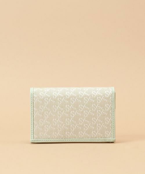 Samantha Thavasa/サマンサタバサ ST Jacquard カードケース ミント FREE Samantha Thavasa/サマンサタバサ ST Jacquard カードケース ミント FREE