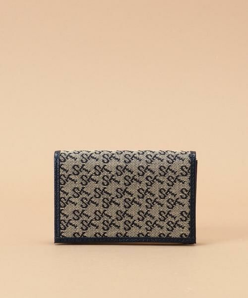 Samantha Thavasa/サマンサタバサ ST Jacquard カードケース ネイビー FREE Samantha Thavasa/サマンサタバサ ST Jacquard カードケース ネイビー FREE