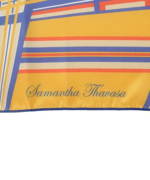 Samantha Thavasa / サマンサタバサ マフラー・ショール・スヌード・ストール | 幾何学柄　スカーフ | 詳細1