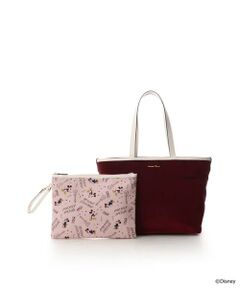 Samantha Thavasa / サマンサタバサ トートバッグ | ポーチ付きベロアトートバッグ